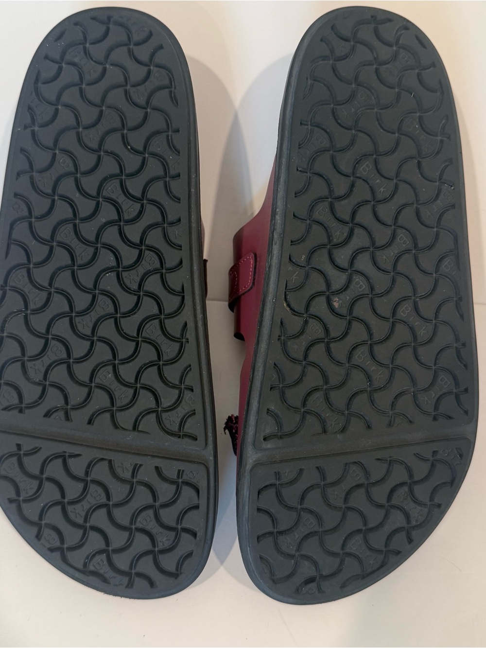 Birkenstock St Barths Slides - Burgundy/Women’s Sandal 38 - Picture 7 of 7